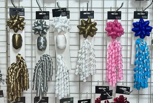 Curly Bow & Luxury Confetti Bow Set